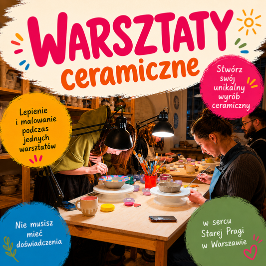 16 lipca (czwartek) 18:30 - Warsztaty ceramiczne na dowolny temat